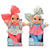 BABY'S FIRST GIGGLES FLOWER PRINT DOLL 1+