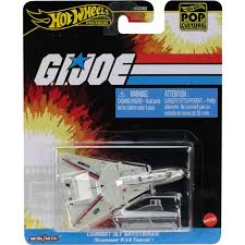HOT WHEELS PREMIUM POP CULTURE - G.I. JOE COMBAT JET SKYSTRIKER - Toyworld Frankston