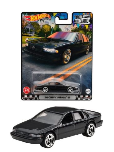 HOT WHEELS BOULEVARD 74 - '96 CHEVY IMPALA SS - Toyworld Frankston