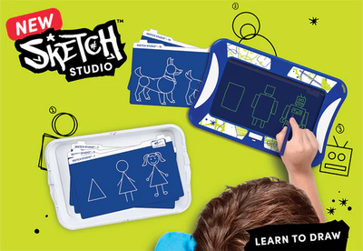 BOOGIE BOARD LEARN TO DRAW SKETCH STUDIO