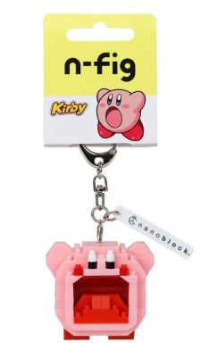 NANOBLOCK N-FIG BAG CLIP - KIRBY INHALE - Toyworld Frankston