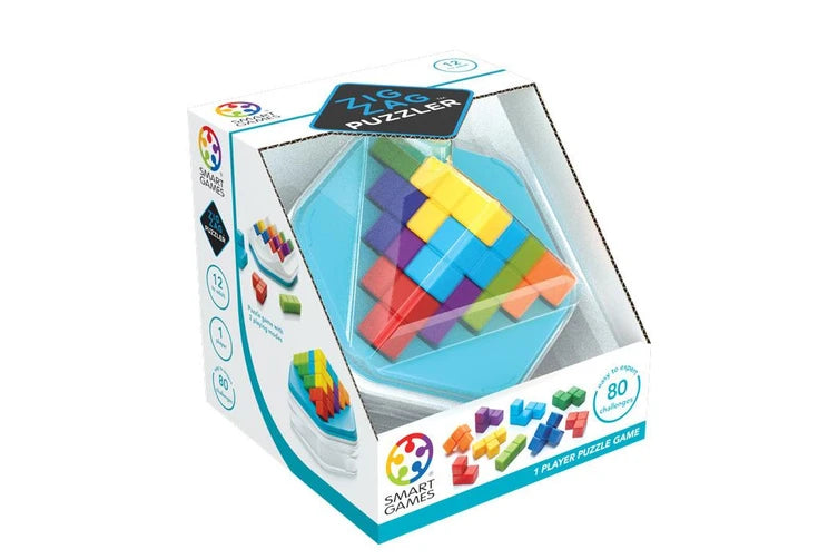 SMART GAMES ZIG ZAG PUZZLER - Toyworld Frankston