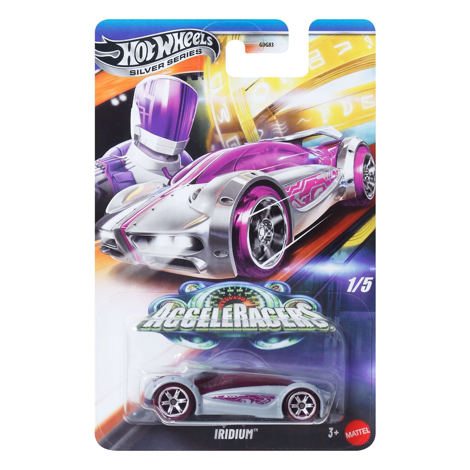 HOT WHEELS ACCELERACERS - IRIDIUM