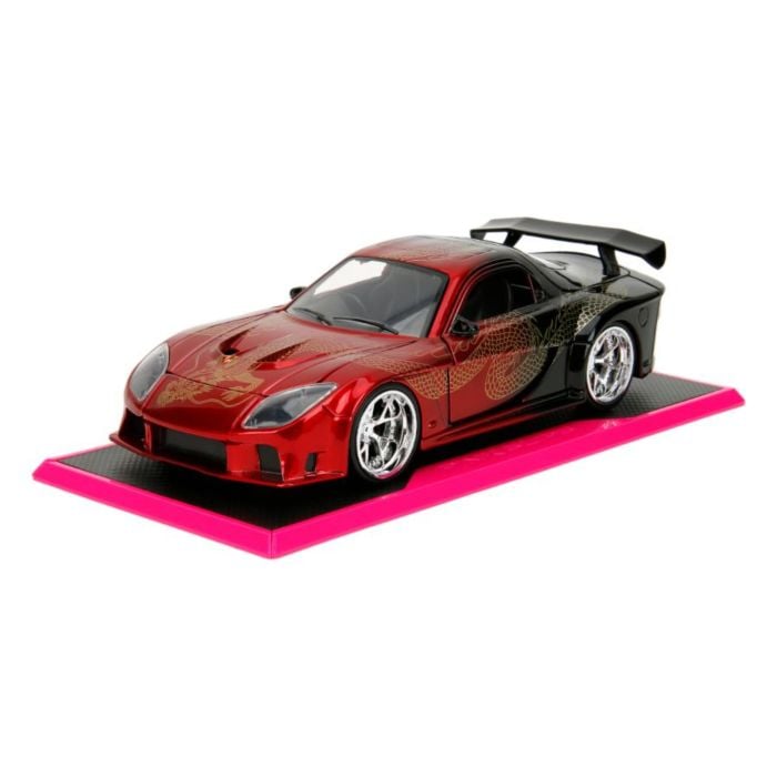 PINK SLIPS - 1995 MAZDA RX-7 WIDEBODY 1/24TH SCALE DIE-CAST VEHICLE REPLICA - Toyworld Frankston