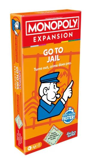 MONOPOLY EXPANSION - GO TO JAIL - Toyworld Frankston