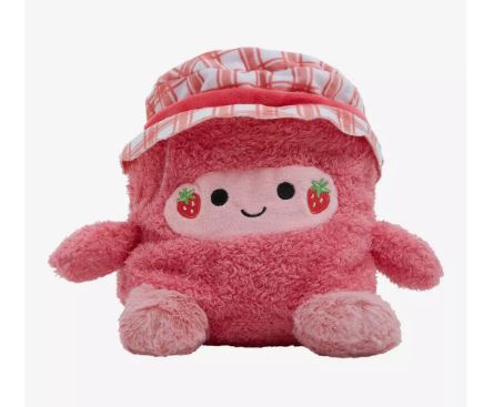 BUMBUMZ PICNICBUMZ 4.5 INCH PLUSH - JENNY THE STRAWBERRY JAM - Toyworld Frankston
