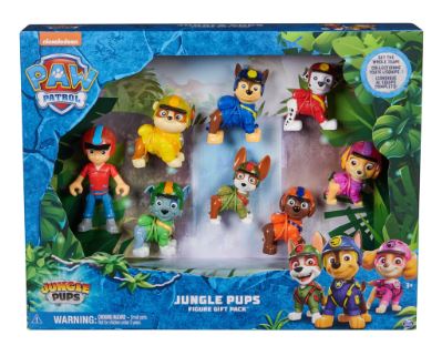 PAW PATROL JUNGLE PUPS - FIGURE GIFT PACK - Toyworld Frankston