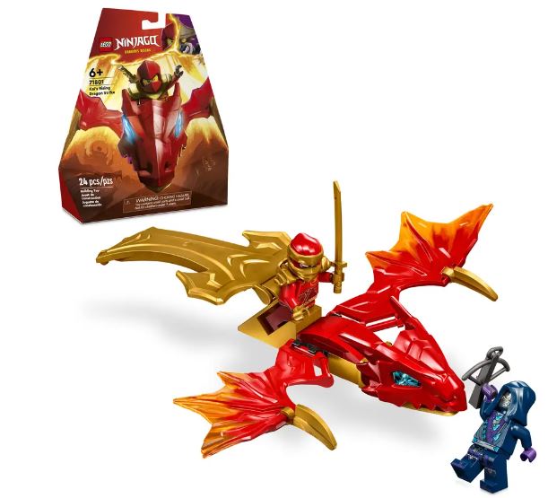 LEGO 71801 NINJAGO - KAIS RISING DRAGON STRIKE - Toyworld Frankston