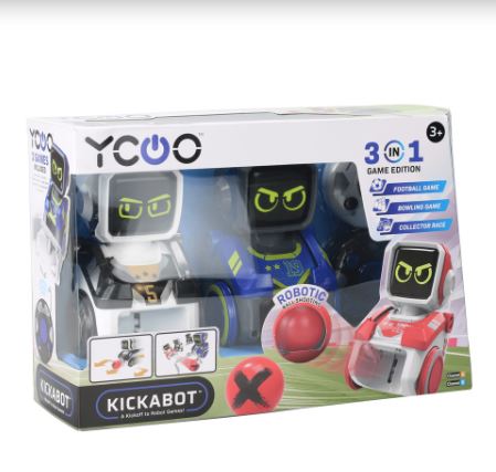 YCOO - KICK A BOT 3 IN 1 GAME EDITION TWIN PACK - Toyworld Frankston