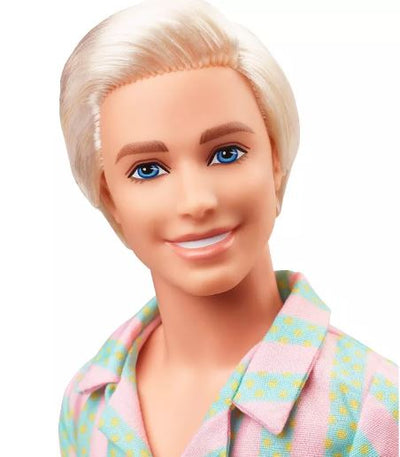 BARBIE THE MOVIE - PASTEL KEN WITH SURF BOARD