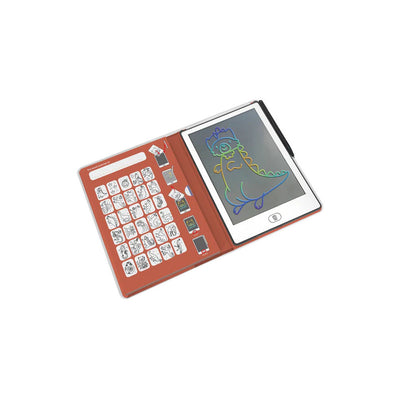 KIDYWOLF - KIDYDRAW LCD TRACING BOOK - DINOSAURS - Toyworld Frankston