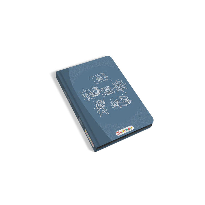 KIDYWOLF - KIDYDRAW LCD TRACING BOOK - OCEANS AND PIRATES - Toyworld Frankston