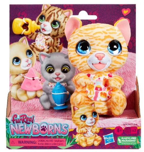 FURREAL NEWBORNS - GINGER KITTEN - Toyworld Frankston