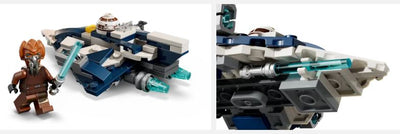 LEGO 75400 STAR WARS - PLO KOON'S JEDI STARFIGHTER MICROFIGHTER - Toyworld Frankston