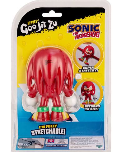 HEROES GOO JIT ZU - SONIC THE HEDGEHOG - STRETCH KNUCKLES - Toyworld Frankston