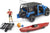 BRUDER LEISURE TIME JEEP WRANGLER RUBICON W/ KAYAK