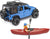 BRUDER LEISURE TIME JEEP WRANGLER RUBICON W/ KAYAK