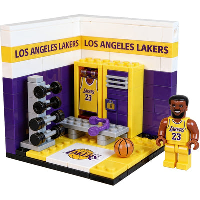 NBA BUILDABLE LOCKER SET - LOS ANGELES LAKERS