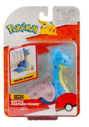 POKEMON 4IN BATTLE FEATURE FIGURES ASSORTED - LAPRAS - Toyworld Frankston