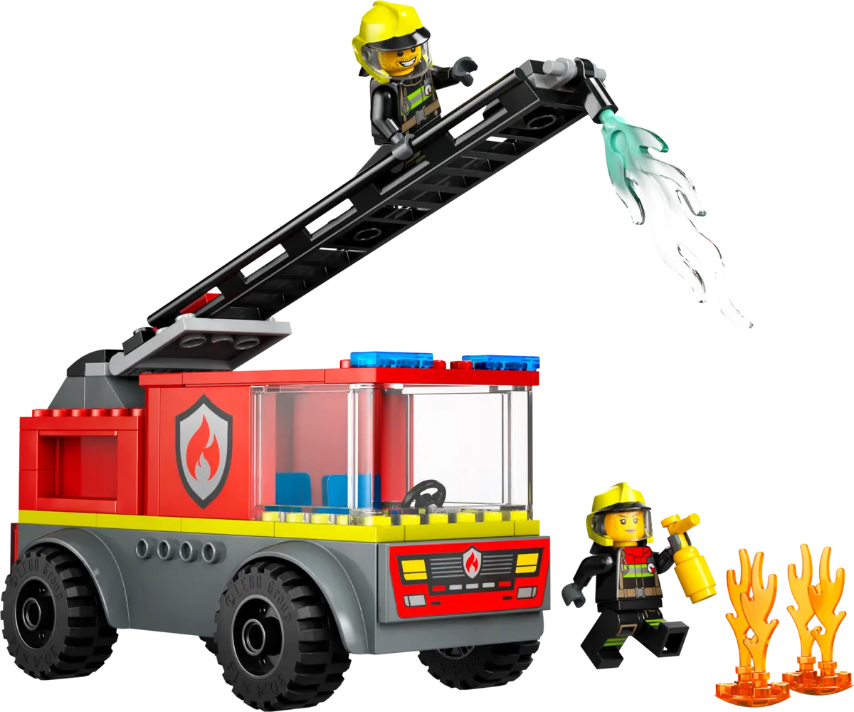 LEGO 60463 CITY - FIRE LADDER TRUCK - Toyworld Frankston