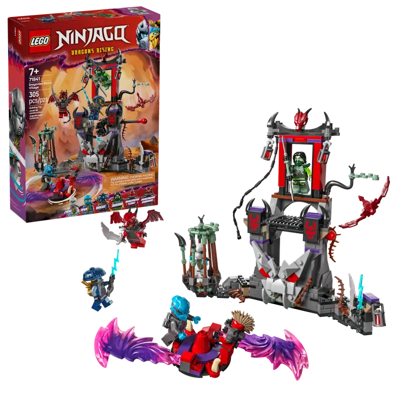 LEGO 71841 NINJAGO DRAGONIAN STORM VILLAGE - Toyworld Frankston