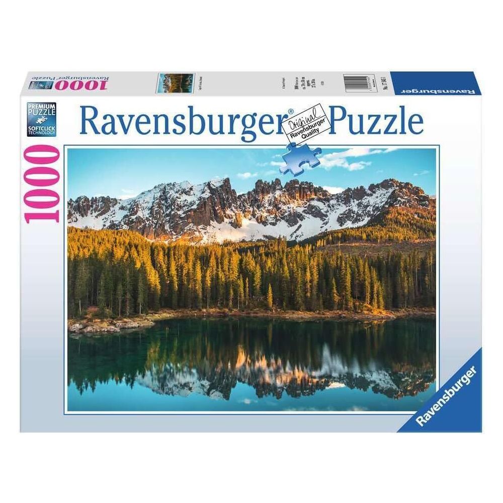 RAVENSBURGER LAKE CAREZZA 1000 PIECE PUZZLE - Toyworld Frankston