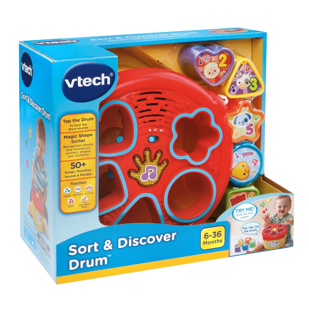 VTECH SORT AND DISCOVER DRUM