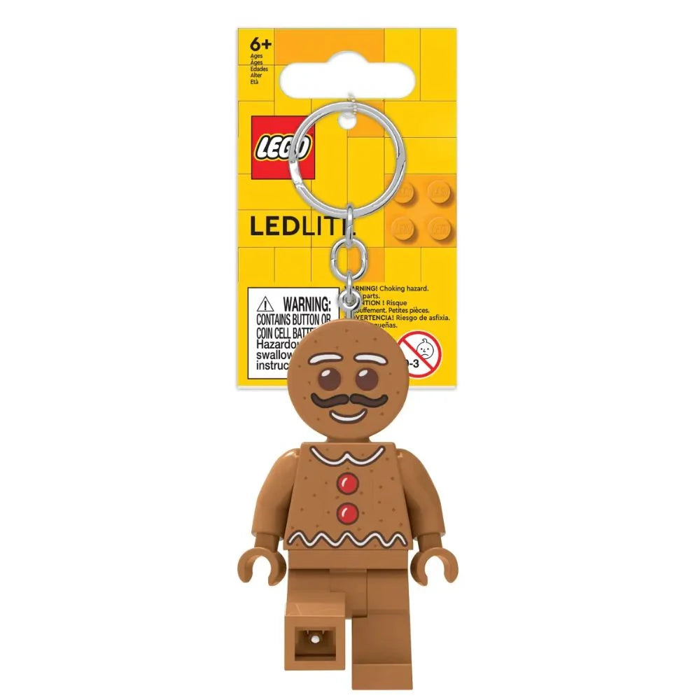 LEGO GINGERBREAD MAN KEYRING LIGHT - Toyworld Frankston