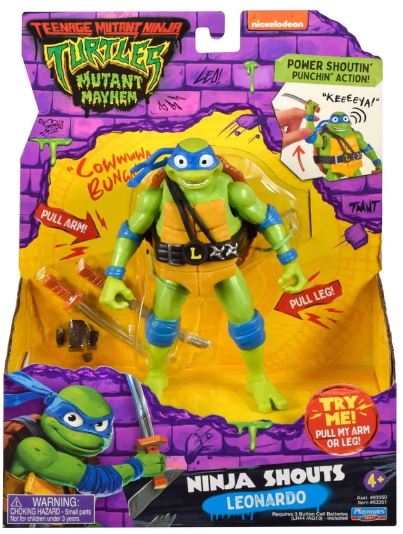 TEENAGE MUTANT NINJA TURTLES - MUTANT MAYHEM - LEONARDO - Toyworld Frankston