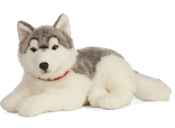LIVING NATURE GIANT HUSKY PLUSH - Toyworld Frankston
