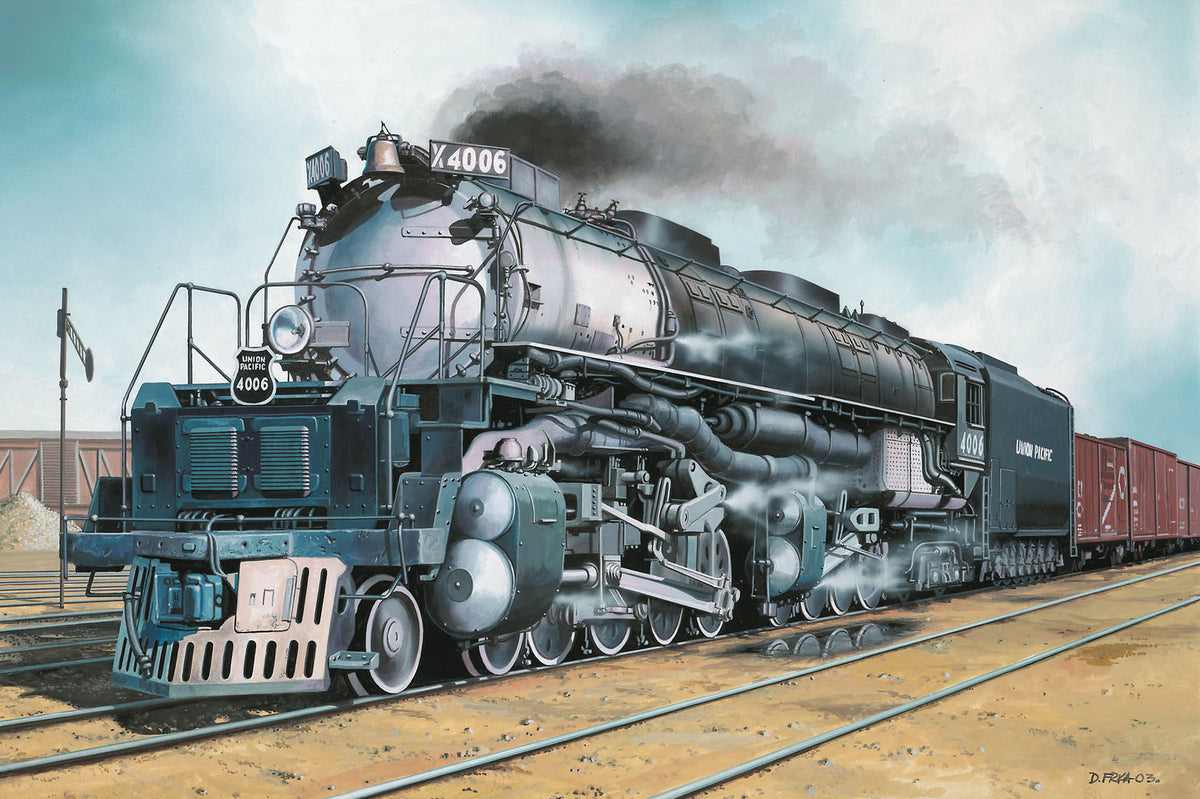 REVELL STARTER KIT 1/87 MODEL SET BIG BOY LOCOMOTIVE - Toyworld Frankston