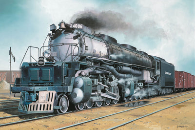 REVELL STARTER KIT 1/87 MODEL SET BIG BOY LOCOMOTIVE - Toyworld Frankston