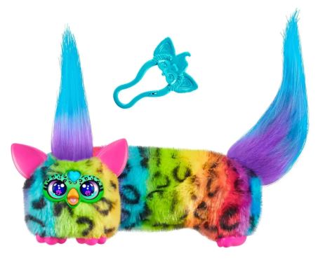 FURBY DJ FURBLETS - RAIN-BOW-KAT INTERACTIVE PLUSH TOY - Toyworld Frankston