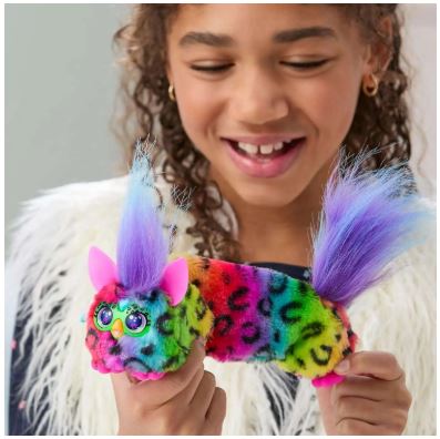 FURBY DJ FURBLETS - RAIN-BOW-KAT INTERACTIVE PLUSH TOY