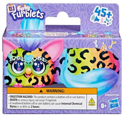 FURBY DJ FURBLETS - RAIN-BOW-KAT INTERACTIVE PLUSH TOY