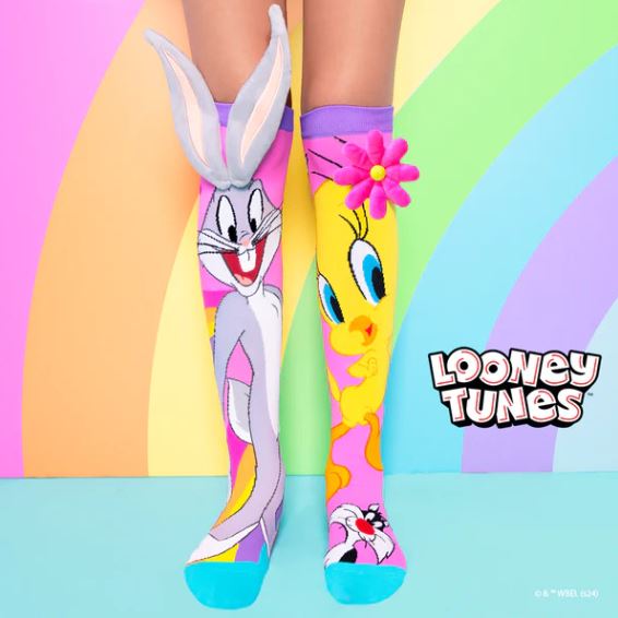 MADMIA - TWEETY AND BUGS BUNNY SOCKS - Toyworld Frankston