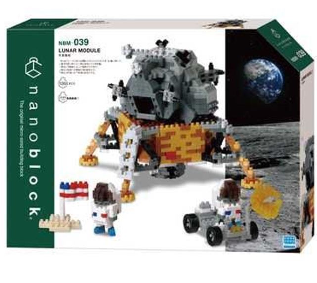 NANOBLOCK - LUNAR MODULE - Toyworld Frankston