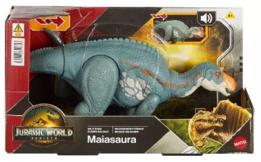JURASSIC WORLD REBIRTH - WILD ROAR MAIASAURA - Toyworld Frankston