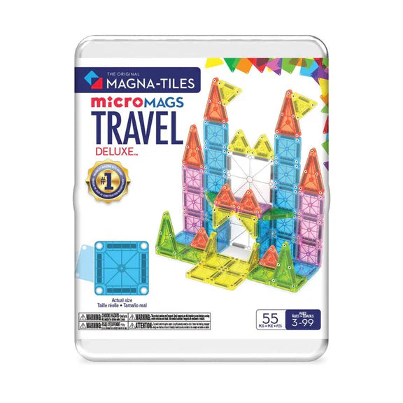MAGNA - TILES - MICROMAGS TRAVEL SET DELUXE - Toyworld Frankston