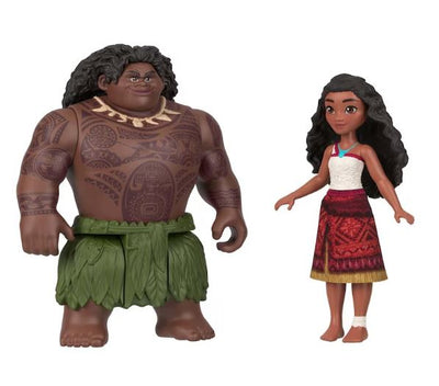 DISNEY MOANA 2 ACTION FIGURES - MOANA & MAUI OCEAN ADVENTURES - Toyworld Frankston