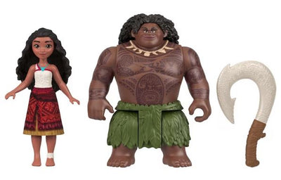 DISNEY MOANA 2 ACTION FIGURES - MOANA & MAUI OCEAN ADVENTURES - Toyworld Frankston