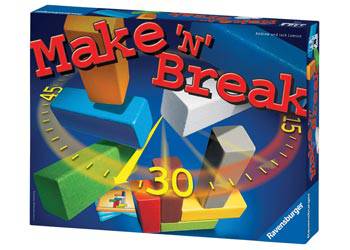 RAVENSBURGER BOARDGAME - MAKE N BREAK - Toyworld Frankston