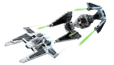 LEGO 75348 STAR WARS MANDALORIAN FANG FIGHER VS THE INTERCEPTER - Toyworld Frankston