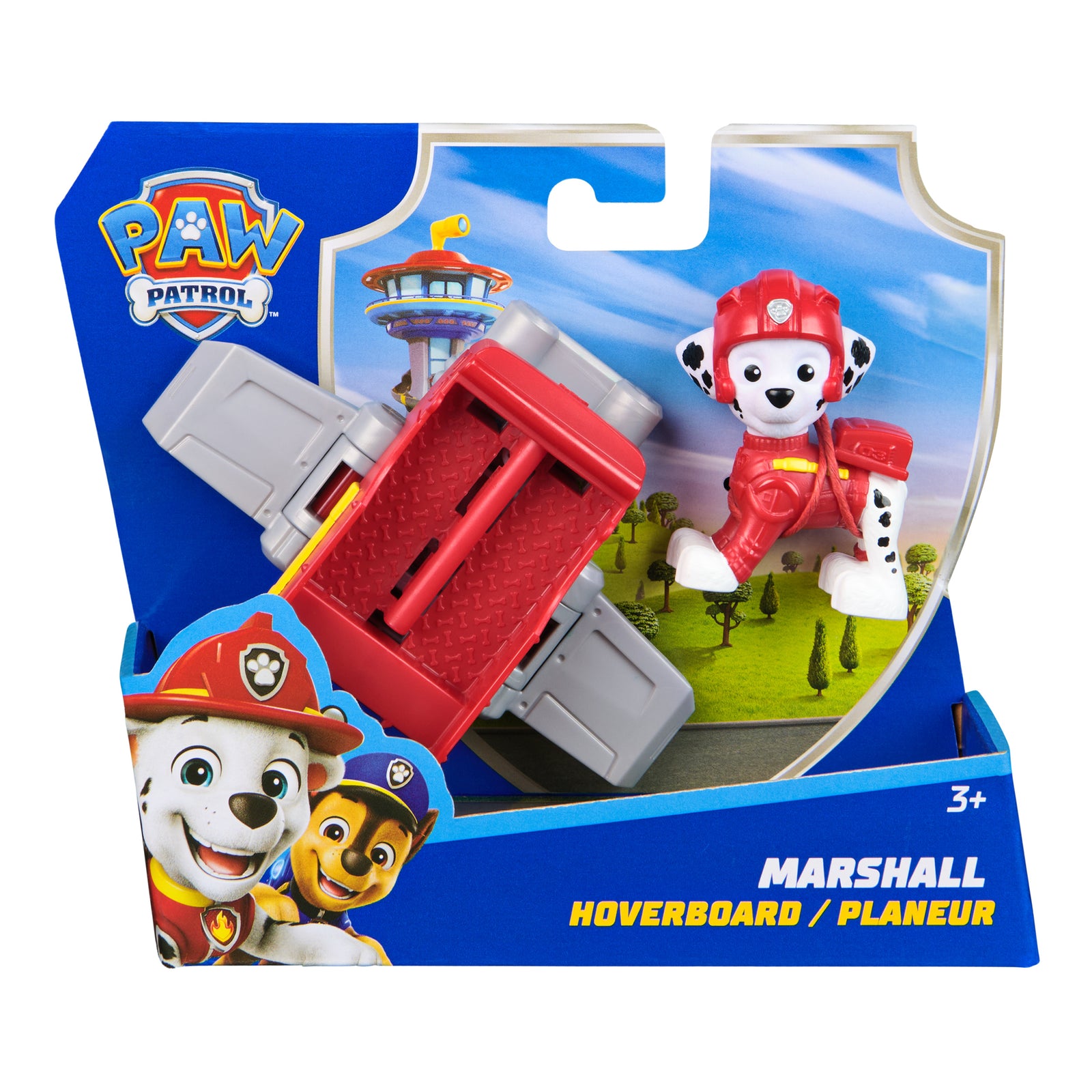 PAW PATROL - MARSHALL HOVERBOARD FIGURE SET - Toyworld Frankston