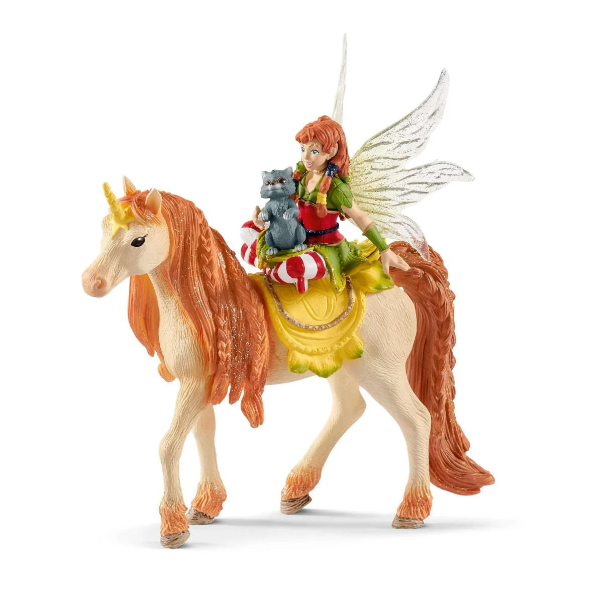 SCHLEICH - BAYALA - FAIRY MARWEEN WITH GLITTER UNICORN