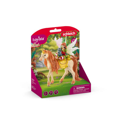SCHLEICH - BAYALA - FAIRY MARWEEN WITH GLITTER UNICORN
