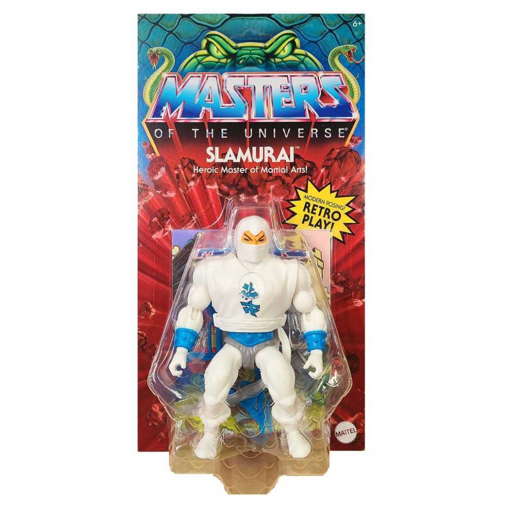 MASTERS OF THE UNIVERSE - SLAMURAI - RISE OF THE SNAKE MEN - Toyworld Frankston