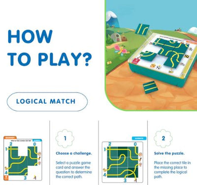HOLA - EDUCATIONAL PUZZLE GAME - LOGICAL MATCH - Toyworld Frankston