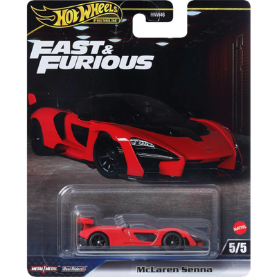 HOT WHEELS PREMIUM FAST & FURIOUS - MCLAREN SENNA