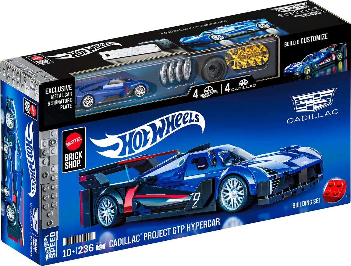 MATTEL BRICK SHOP - HOT WHEELS CADILLAC PROJECT GTP HYPERCAR - Toyworld Frankston